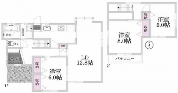 仙台市泉区館、中古一戸建ての画像です