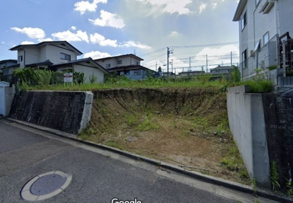 仙台市青葉区川平、土地の画像です