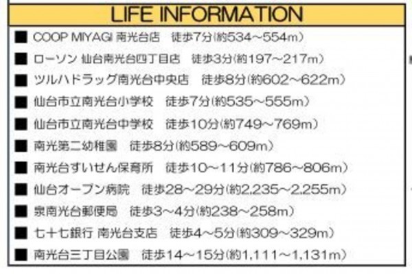 仙台市泉区南光台、新築一戸建ての画像です