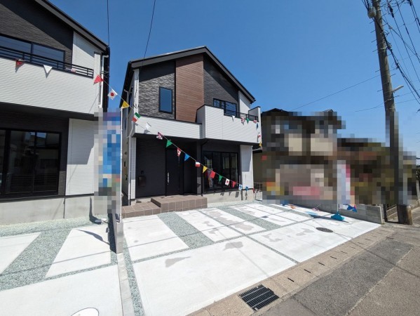 仙台市青葉区桜ケ丘、新築一戸建ての間取り画像です
