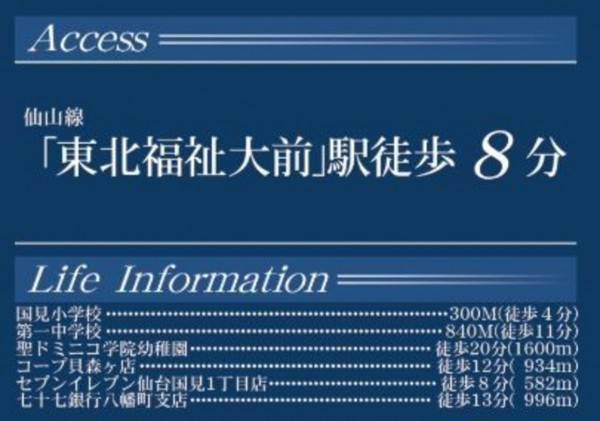 仙台市青葉区国見、新築一戸建ての画像です