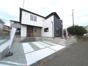 仙台市宮城野区鶴ケ谷、新築一戸建ての間取り画像です