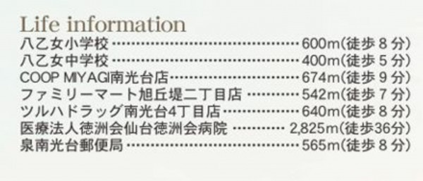 仙台市泉区南光台、新築一戸建ての画像です