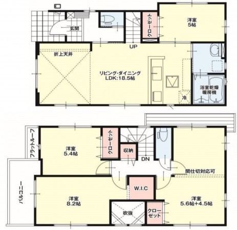 仙台市泉区将監、新築一戸建ての画像です