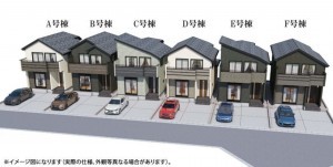 仙台市太白区、新築一戸建ての間取り画像です