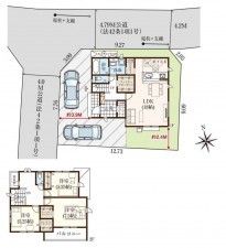 仙台市青葉区小田原、新築一戸建ての画像です