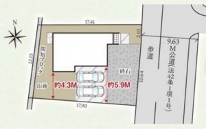 仙台市青葉区川平、新築一戸建ての画像です