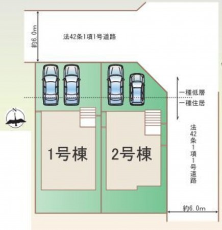 仙台市青葉区川平、新築一戸建ての画像です