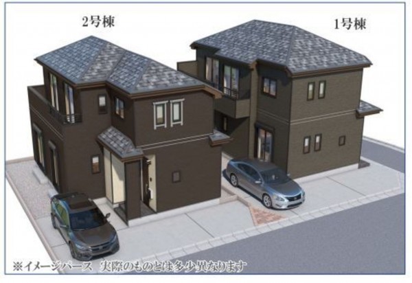 仙台市青葉区水の森、新築一戸建ての画像です