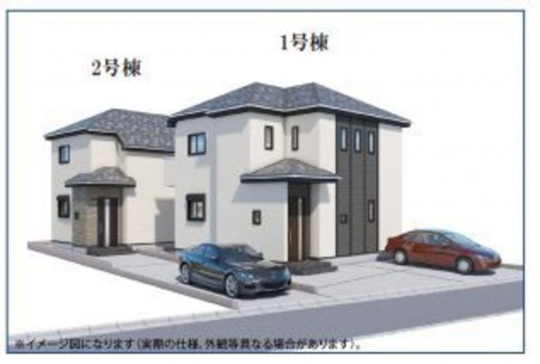 仙台市青葉区小松島、新築一戸建ての画像です