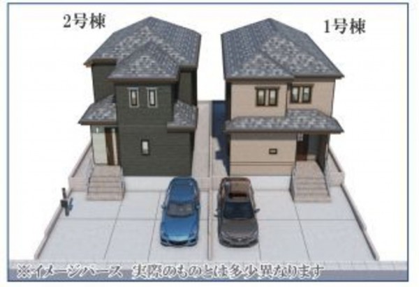 仙台市青葉区東勝山、新築一戸建ての画像です