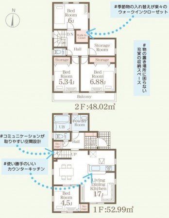 仙台市泉区長命ケ丘、新築一戸建ての画像です