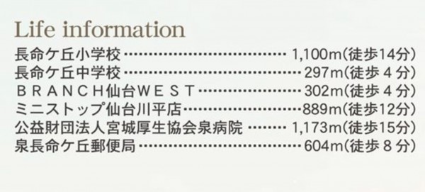 仙台市泉区長命ケ丘、新築一戸建ての画像です