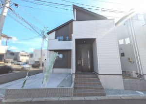 仙台市宮城野区、新築一戸建ての間取り画像です