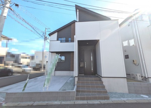 仙台市宮城野区、新築一戸建ての間取り画像です