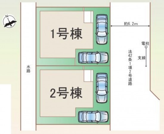 仙台市宮城野区、新築一戸建ての画像です