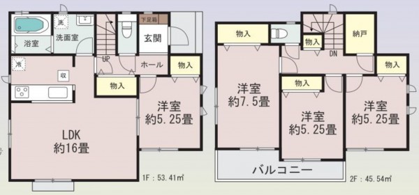 仙台市宮城野区、新築一戸建ての画像です