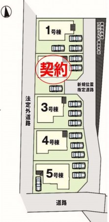仙台市宮城野区岩切、新築一戸建ての画像です