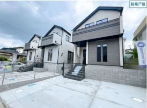 仙台市青葉区旭ケ丘、新築一戸建ての間取り画像です
