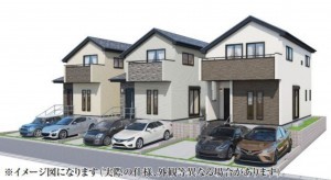 仙台市青葉区旭ケ丘、新築一戸建ての画像です