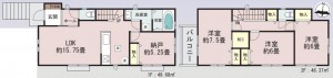 仙台市青葉区旭ケ丘、新築一戸建ての画像です