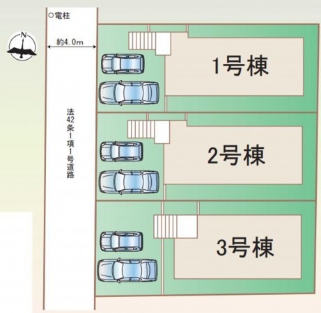 仙台市青葉区旭ケ丘、新築一戸建ての画像です