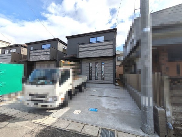 仙台市若林区、新築一戸建ての間取り画像です