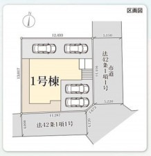 仙台市青葉区貝ケ森、新築一戸建ての画像です