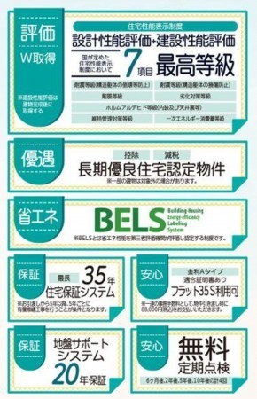仙台市青葉区貝ケ森、新築一戸建ての画像です