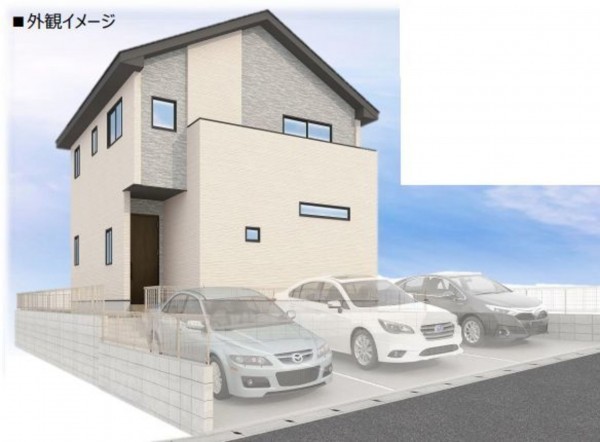 仙台市泉区旭丘堤、新築一戸建ての画像です