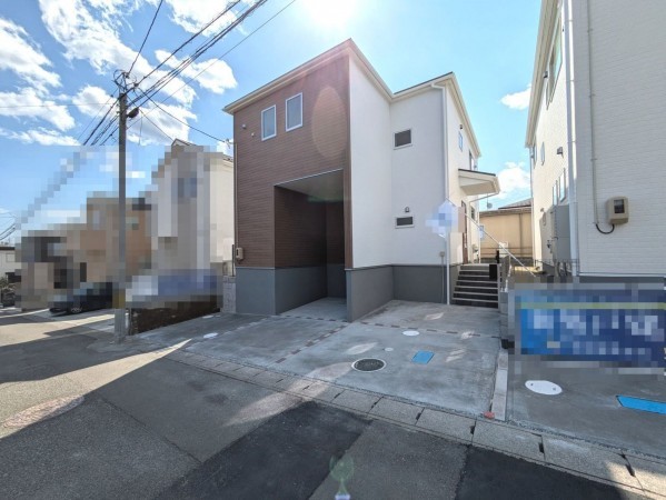 仙台市青葉区桜ケ丘、新築一戸建ての間取り画像です