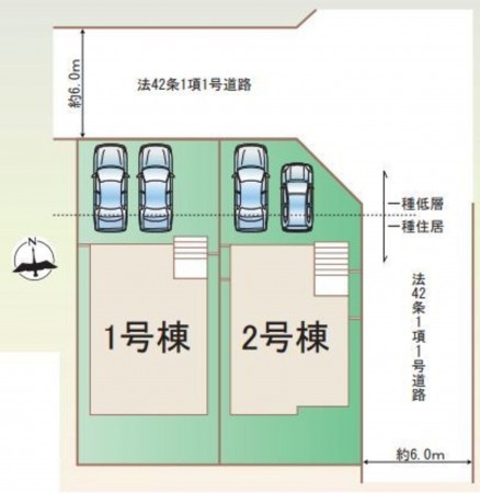 仙台市青葉区川平、新築一戸建ての画像です