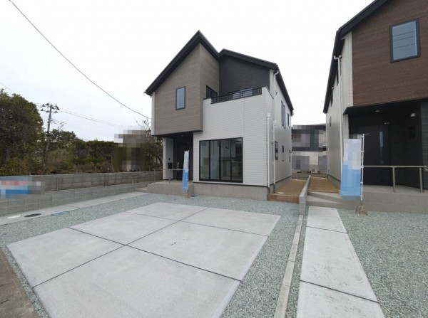 仙台市泉区南光台南、新築一戸建ての間取り画像です