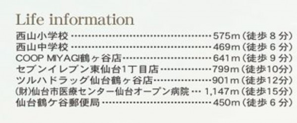 仙台市宮城野区鶴ケ谷、新築一戸建ての画像です