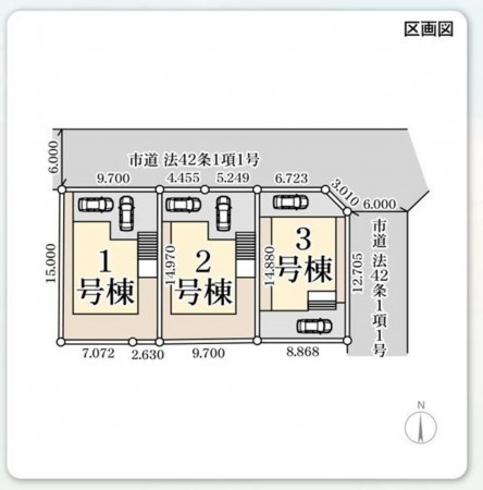 仙台市青葉区栗生、新築一戸建ての画像です
