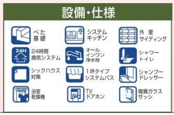 仙台市太白区、新築一戸建ての画像です