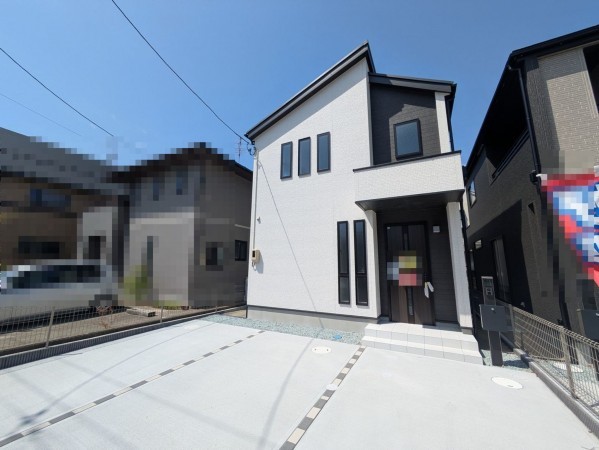 仙台市宮城野区、新築一戸建ての間取り画像です