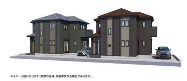 仙台市若林区、新築一戸建ての画像です