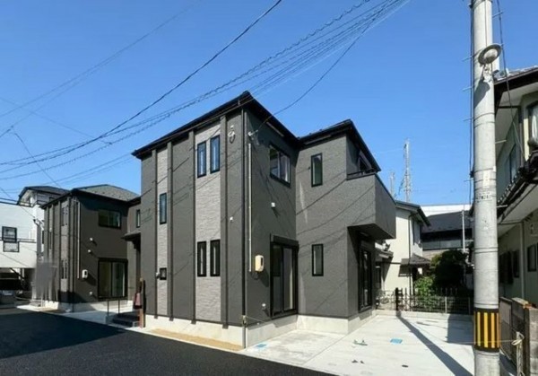 仙台市若林区、新築一戸建ての間取り画像です