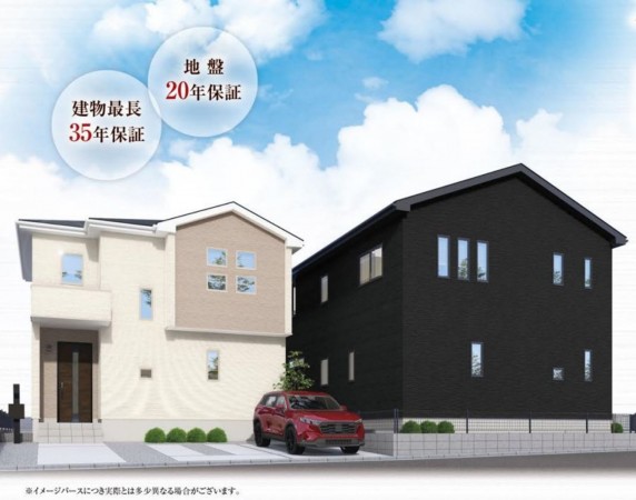 仙台市泉区長命ケ丘、新築一戸建ての画像です