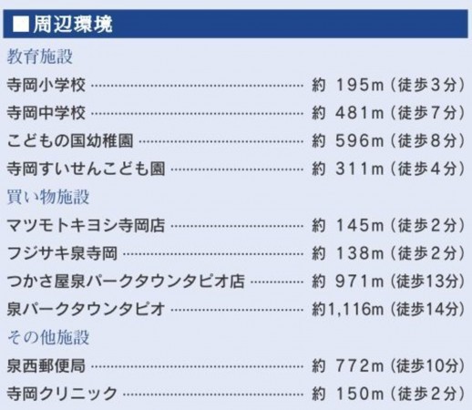 仙台市泉区寺岡、新築一戸建ての画像です