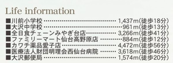 仙台市青葉区、新築一戸建ての画像です