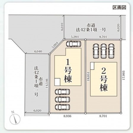 仙台市青葉区、新築一戸建ての画像です