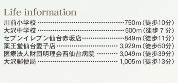 仙台市青葉区、新築一戸建ての画像です