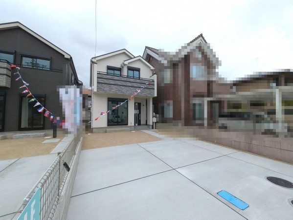 仙台市宮城野区、新築一戸建ての間取り画像です