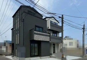 仙台市宮城野区、新築一戸建ての間取り画像です