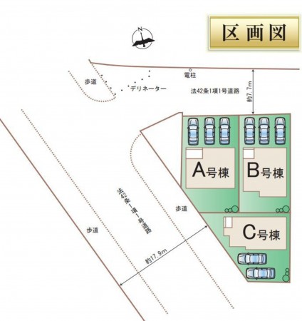 多賀城市新田、新築一戸建ての画像です