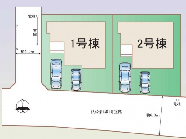 仙台市青葉区水の森、新築一戸建ての画像です