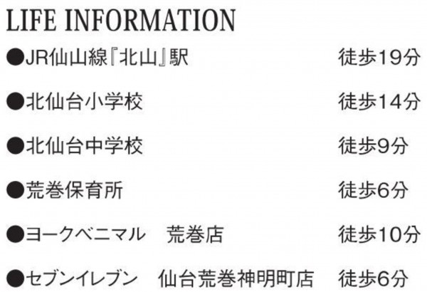 仙台市青葉区水の森、新築一戸建ての画像です