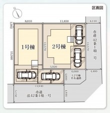 仙台市青葉区水の森、新築一戸建ての画像です